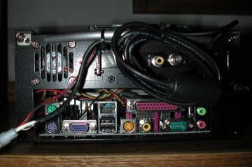 Sensor Computer Back View Sm